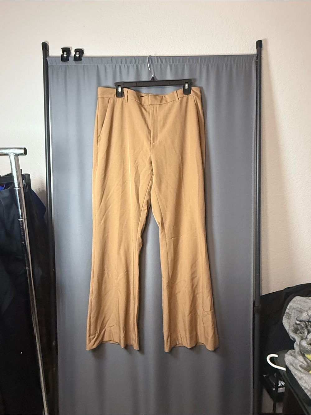 Banana Republic Factory Tan Wide-Leg Pants